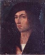 Hans Burgkmair Portrait of a man oil painting